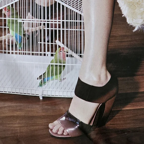 Prada Ombré Slacked Heel Patent Mary JaneSize EU 37.5